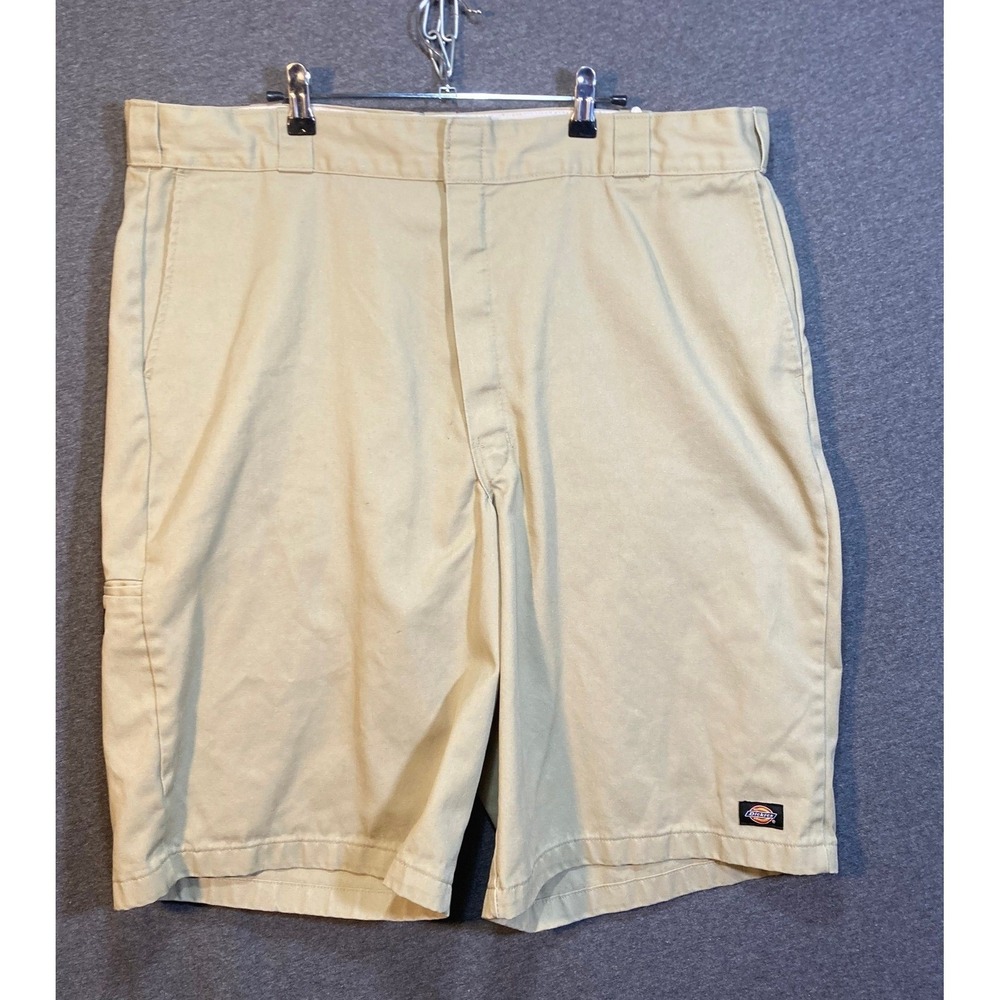 Dickies Loose Fit Men Khaki Work Pants Casual Shorts Size 44